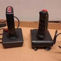 coppia di joystick videogiochi anni 70
