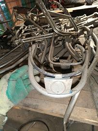 accessori paracolpi paraurti cromati vespa