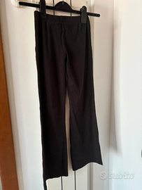 Completo pantaloni bambina H&M 10 anni nero