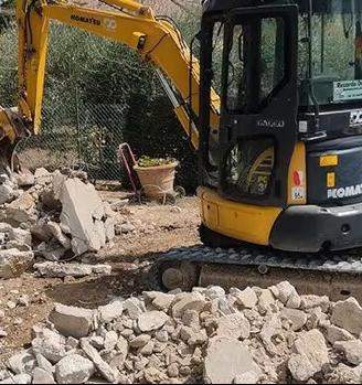 .Midiscavo,co scavatrice terre.,giardinetto,