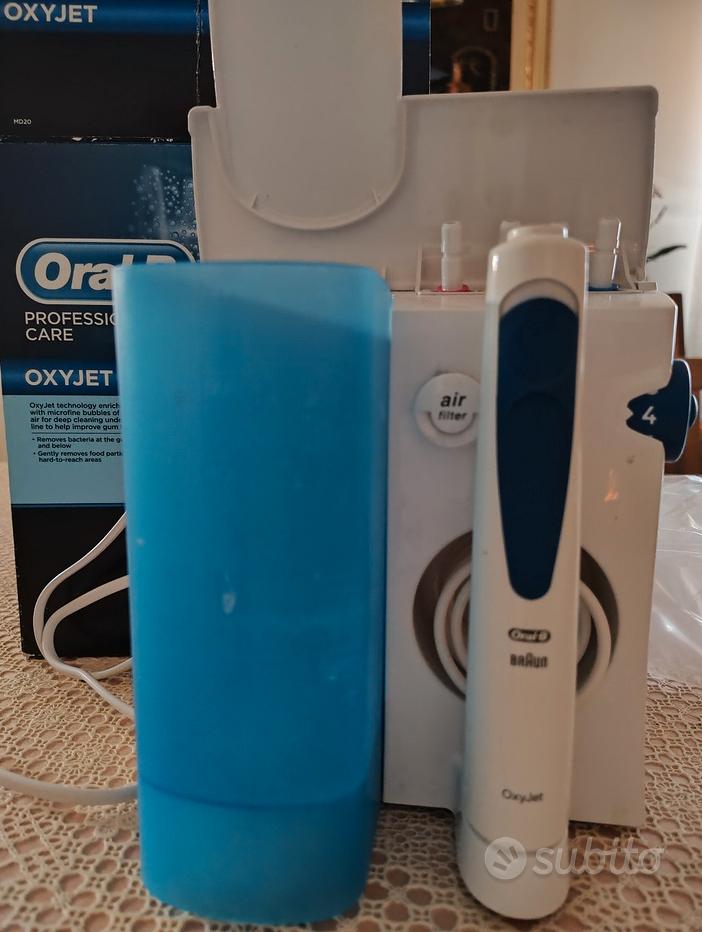 Idropulsore e spazzolino elettrico - Oral-B Oxyjet Sistema Pulente Con  Idropulsore Con 4 Testine Oxyjet