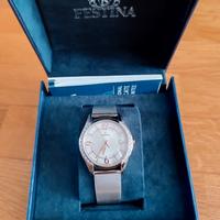 Orologio Festina donna acciaio cinturino in maglia