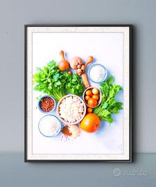 Poster con ingredienti 