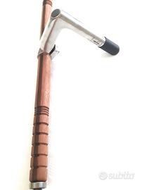 manubrio in legno per bici 