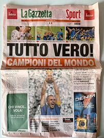 Gazzetta Dello Sport 10/07/2006 ORIGINALE