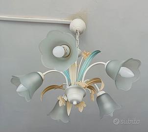 lampadario a fiore