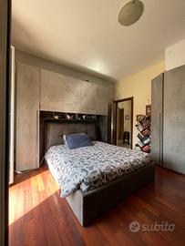 Letto matrimoniale con contenitore