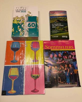 Lotto di 4 Libri AIS Sommelier - Nuovi Sigillati