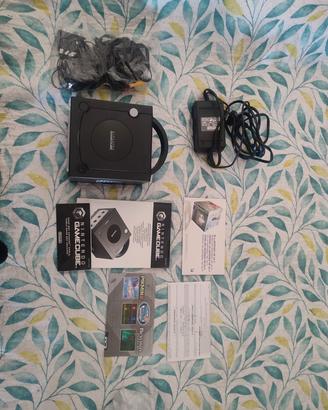 GameCube Nero PAL Scatola e Libretti Originali