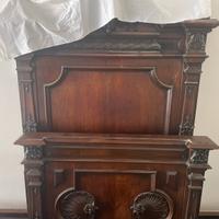 Letto intarsiato a mano ‘800