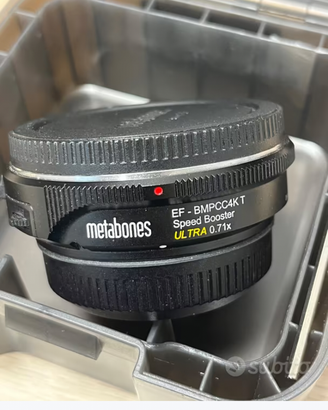 metabones anello Ef-BMPCC4k T Canon EF - 4/3