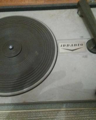 Giradischi vintage irradio