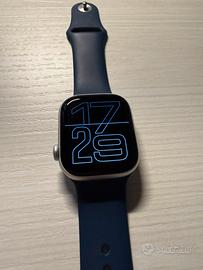 Apple watch serie 10, 42 mm, argento