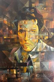 Quadro di Elvis Presley olio su tela Ermanno Fenzi