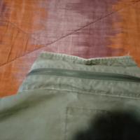 Parka in denim verde oliva "Rifle"