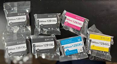 7 Cartucce inchiostro per stampante Epson