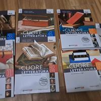 AL CUORE DELLA LETTERATURA 1,2,3,4,5,6 Giunti edit