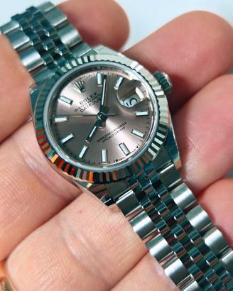 Rolex DJ donna 28mm 279274 Pink jubilé 04/2026 new