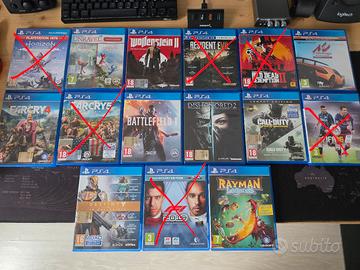 Giochi vari PS4