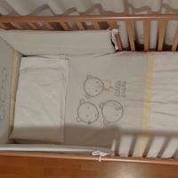 Lettino Pali + Paracolpi + Materasso 