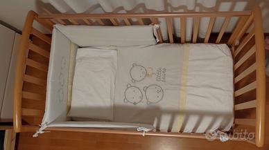 Lettino Pali + Paracolpi + Materasso 