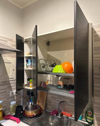 Mobiletto cucina scolapiatti