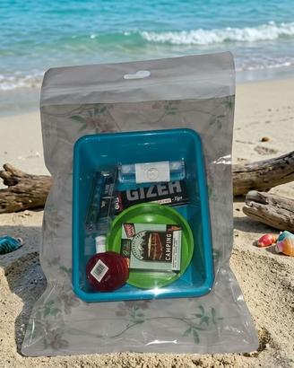 Kit Completo per Fumatori in Box Turchese