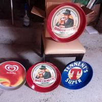 Porta bicchieri vintage pubblicitari