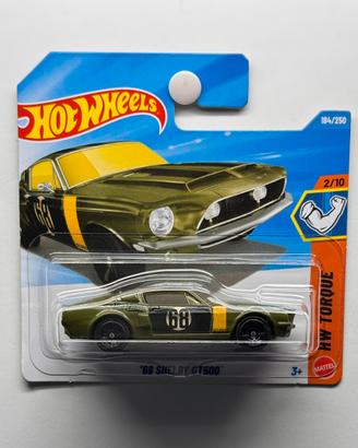 Hot Wheels '68 Shelby GT500 Verde Militare 2026