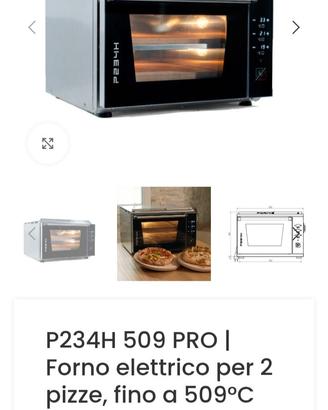 forno pizza effeuno usato 