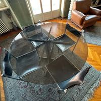 Tavolo e sedie design architetto Piero Batini