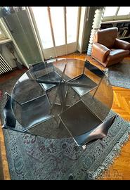 Tavolo e sedie design architetto Piero Batini