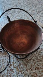 Paiolo per polenta con motore