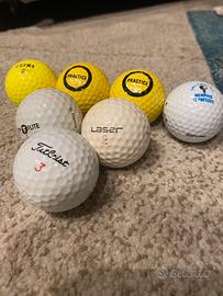 Lotto 7 Palline da Golf miste