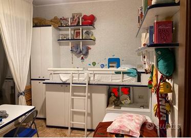 Cameretta salvaspazio, completa,  legno laminato