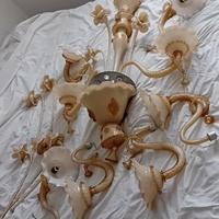 lampadario vetro di murano