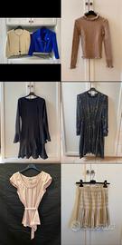 Lotto stock vestito maglia giacca donna S