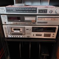 Stereo hi fi Sony anni 80, 90