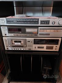 Stereo hi fi Sony anni 80, 90