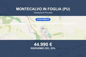 Immobile in asta di 87 m² a Montecalvo in Foglia