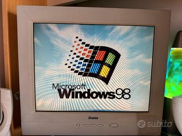 Monitor LCD Vintage Iiyama BX3814UT 15" + Cavo VGA