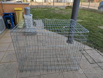 kennel cane acciaio