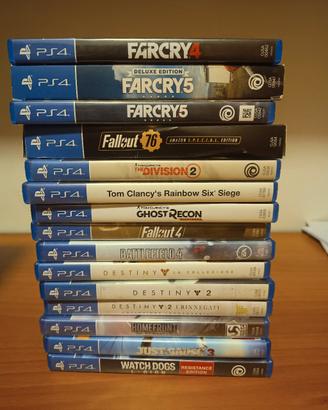 Giochi ps4 e ps3