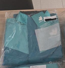 maglia e scacciavento e pioggia driver deliveroo