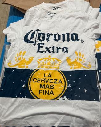 T-shirt birra Corona L nuova