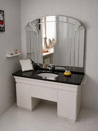 Mobile Bagno Vintage completo di specchio e lavabo