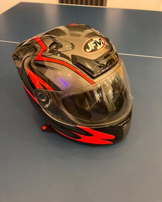 Casco JFM Sportivo Grigio e rosso
