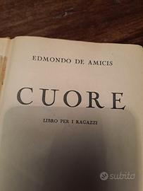 Libro Cuore del 1953 firmato 