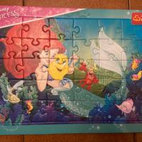 Puzzle bambini la sirenetta e winnie the pooh