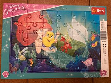 Puzzle bambini la sirenetta e winnie the pooh